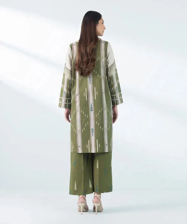 2 Piece - Printed Cambric Suit