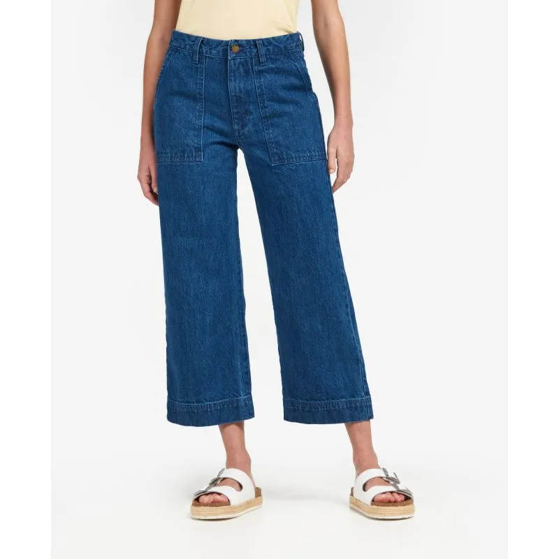 Barbour Southport Ladies Cropped  Jean - Original Wash