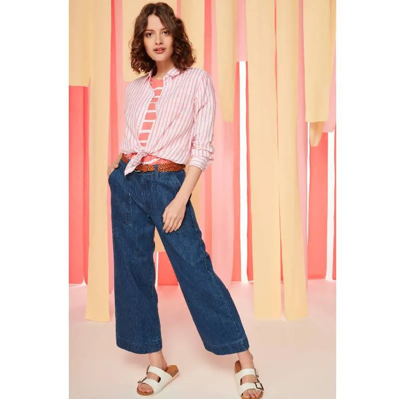 Barbour Southport Ladies Cropped  Jean - Original Wash