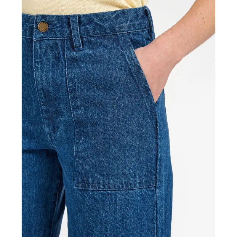 Barbour Southport Ladies Cropped  Jean - Original Wash
