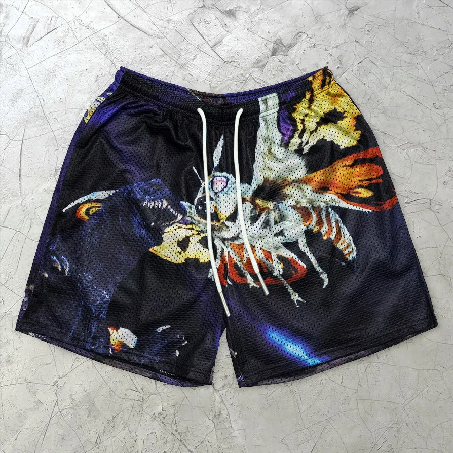 cartoon fashion street sports shorts