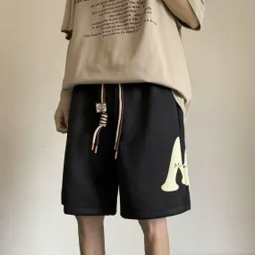 Casual Drawstring Sports Shorts
