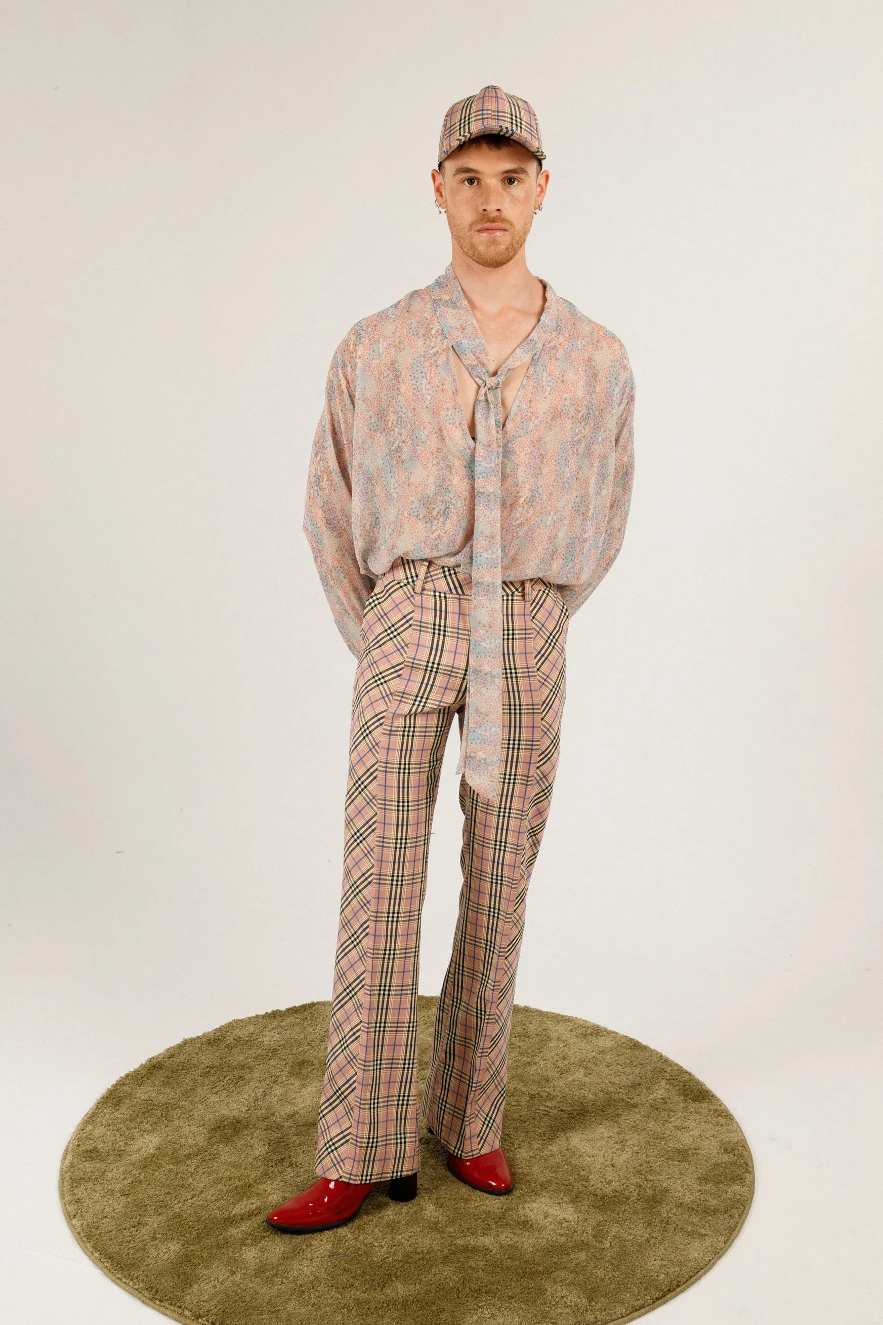 Checkered trousers