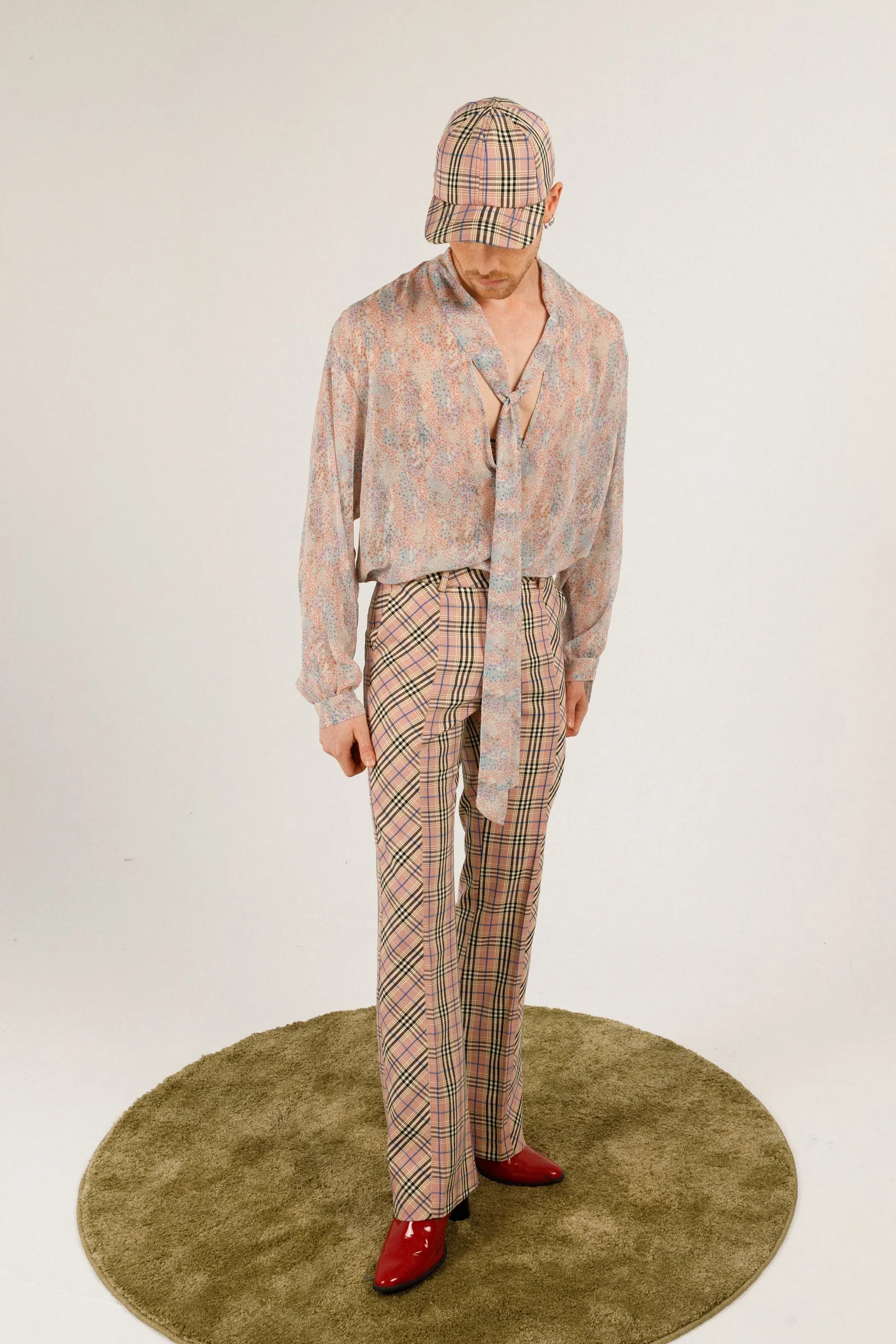 Checkered trousers