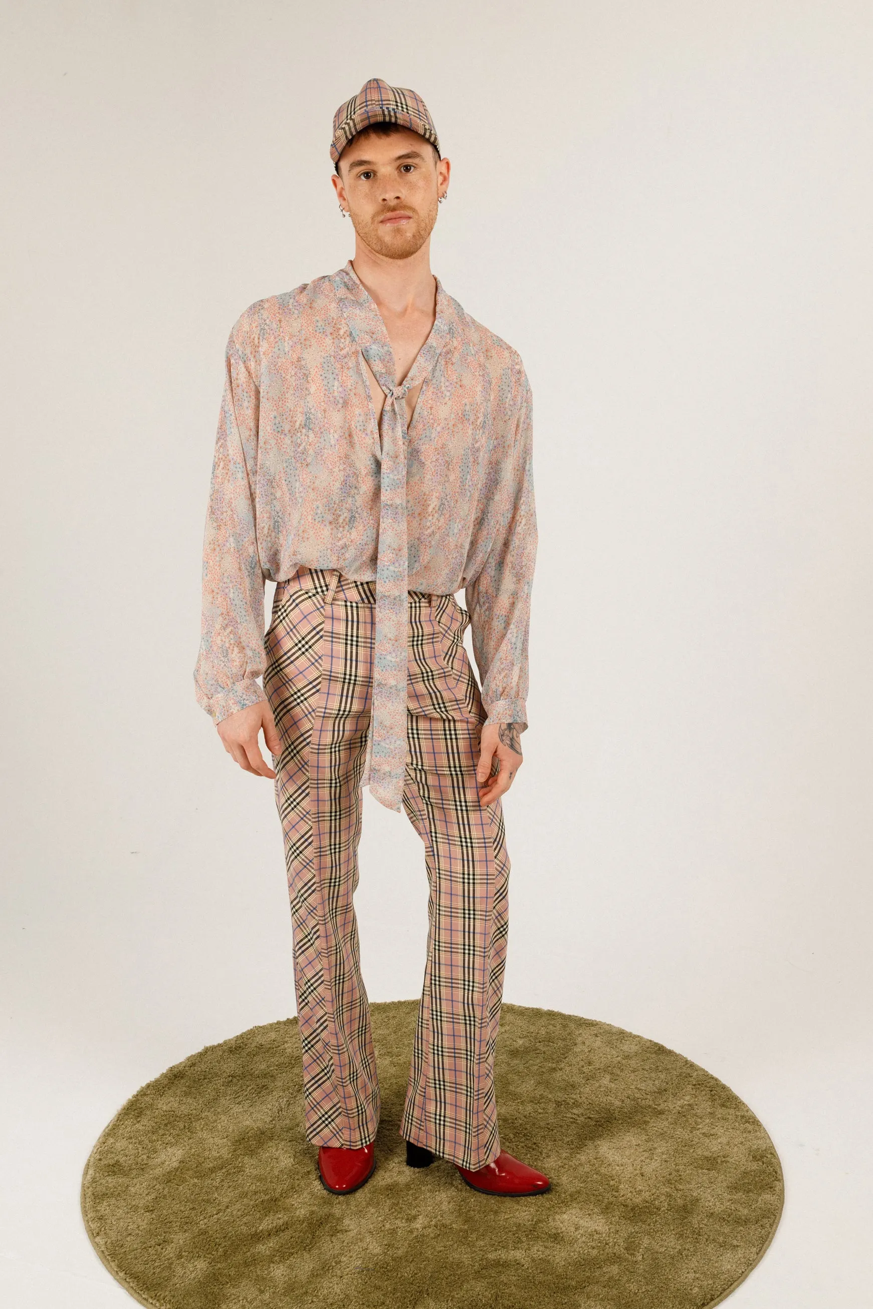 Checkered trousers
