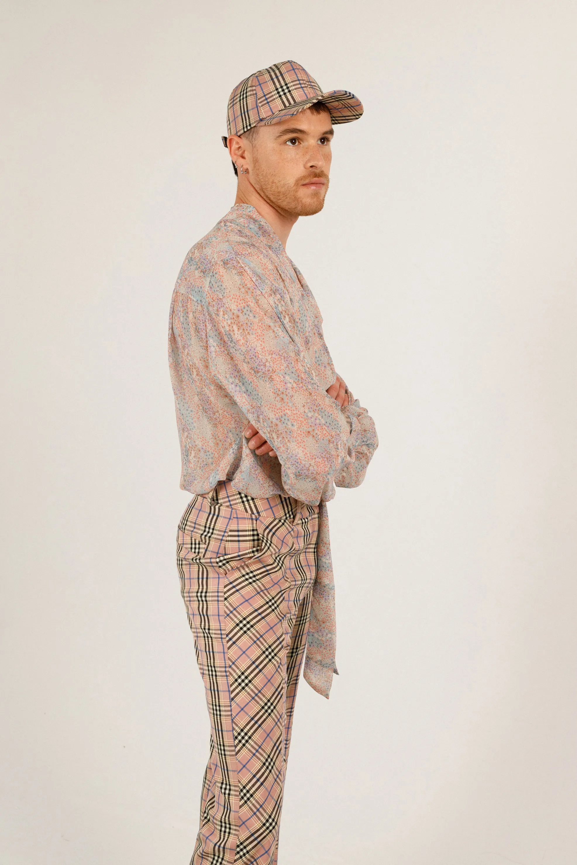 Checkered trousers