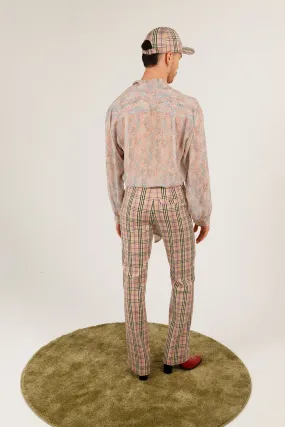 Checkered trousers