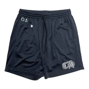 Chrome Hearts Sports Mesh Varsity Shorts Black