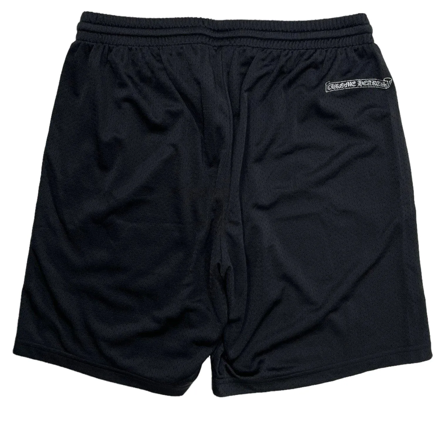 Chrome Hearts Sports Mesh Varsity Shorts Black
