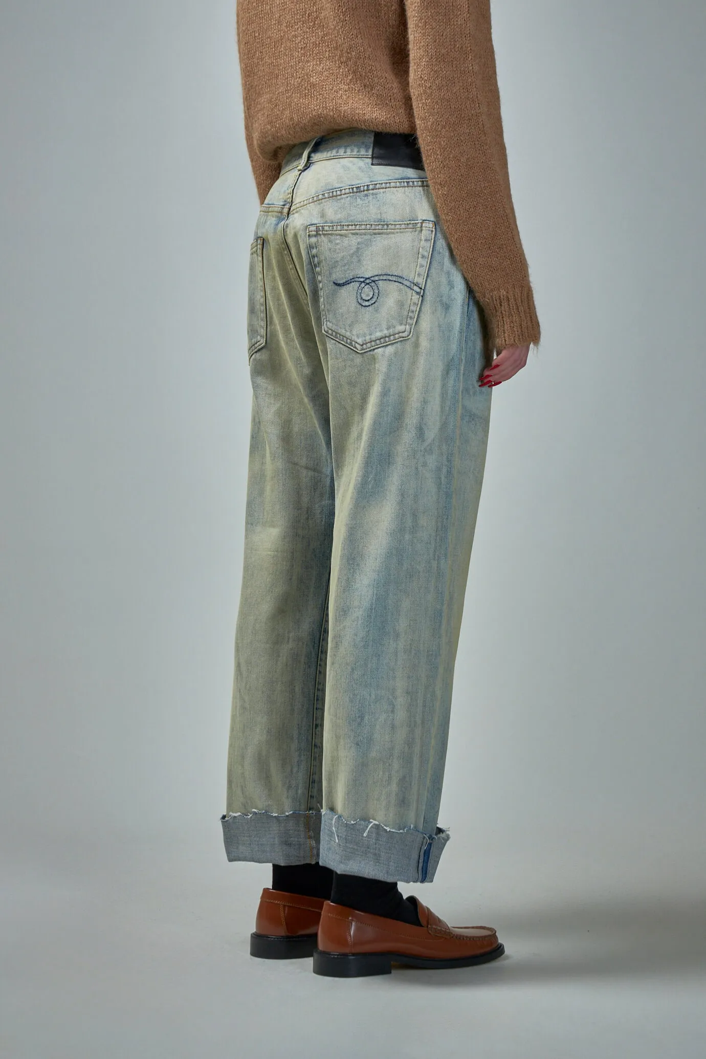 Cuffed X-Boyfriend Jeans