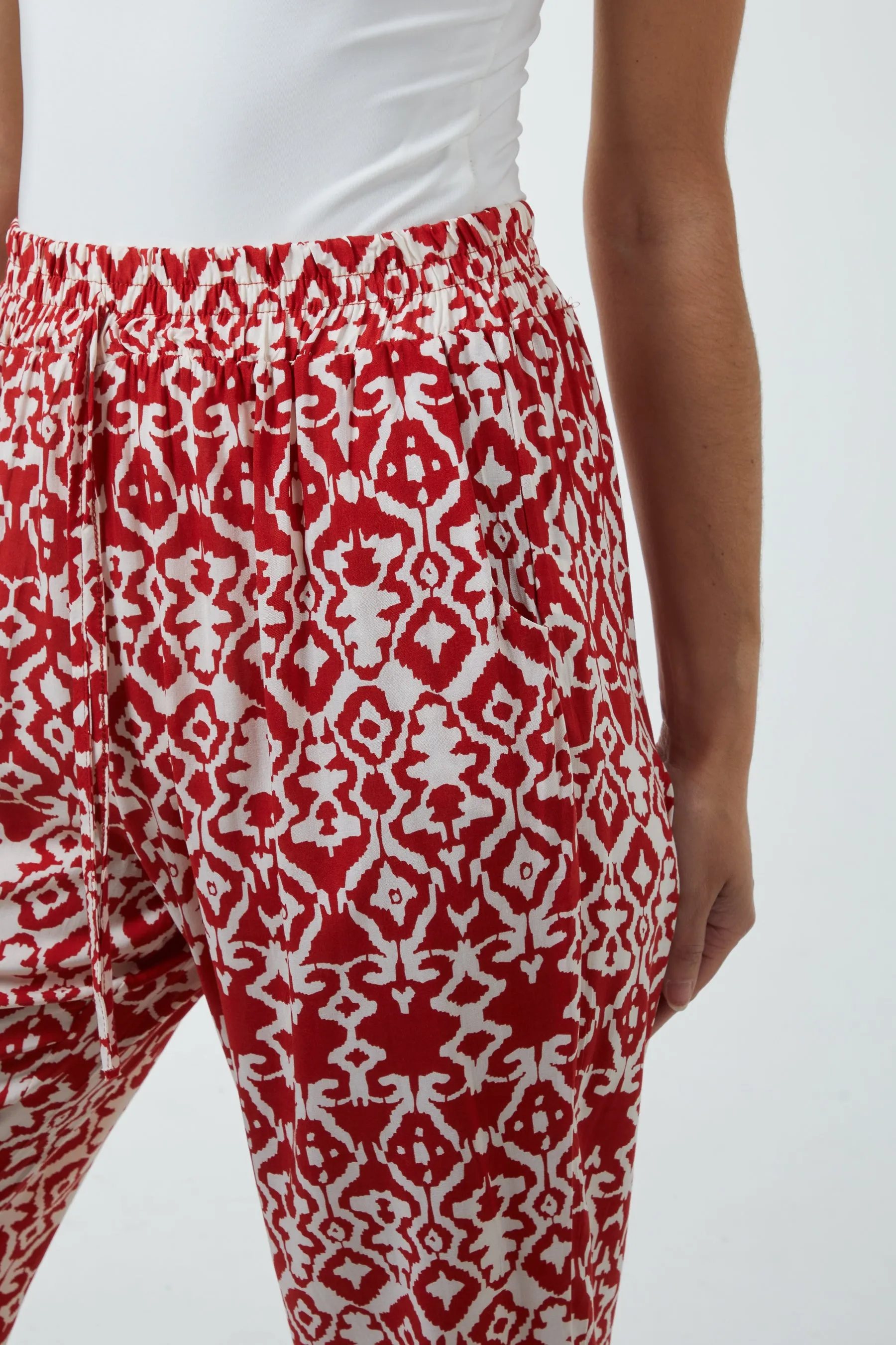 Damask Capri Trousers