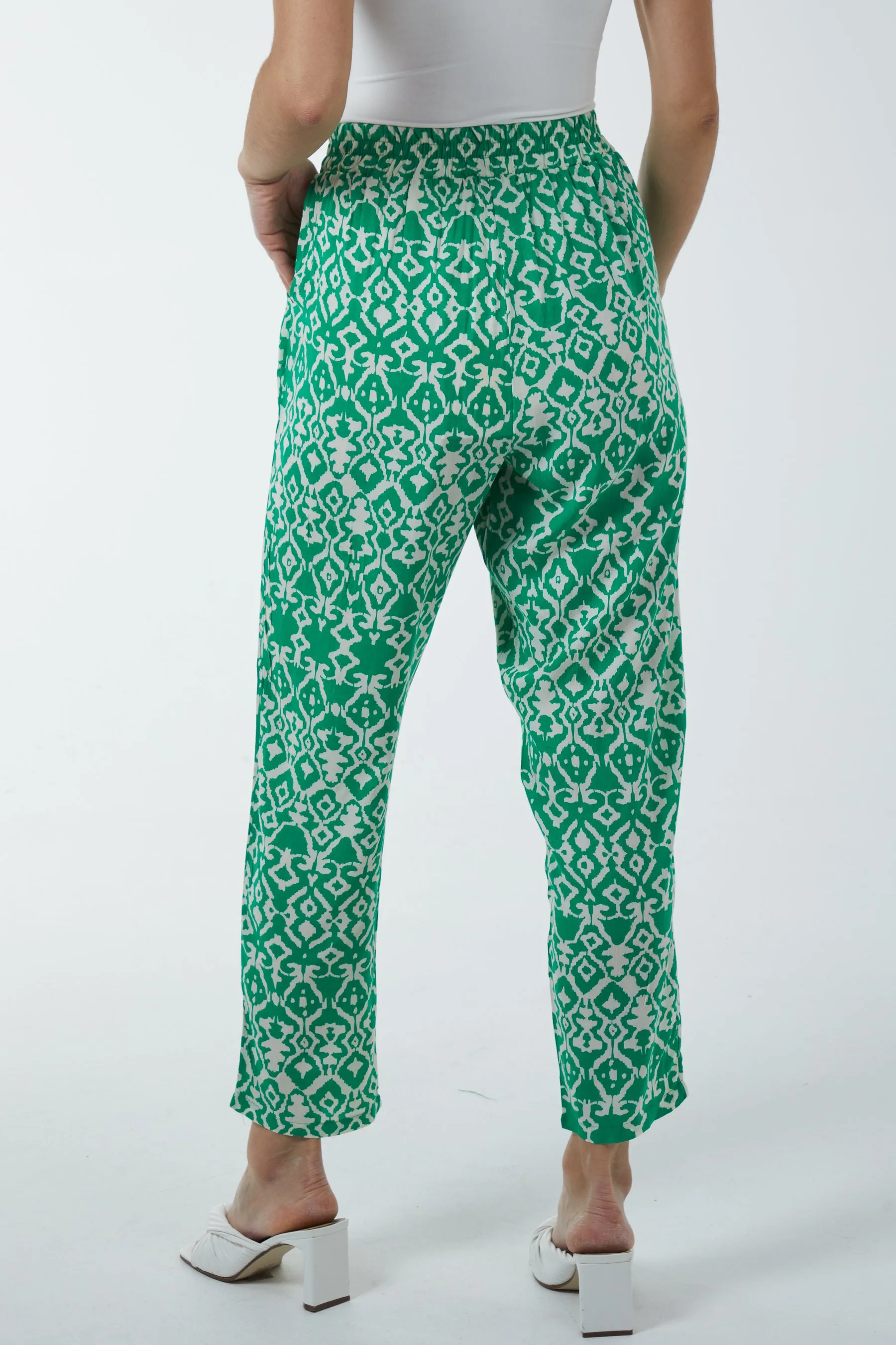 Damask Capri Trousers