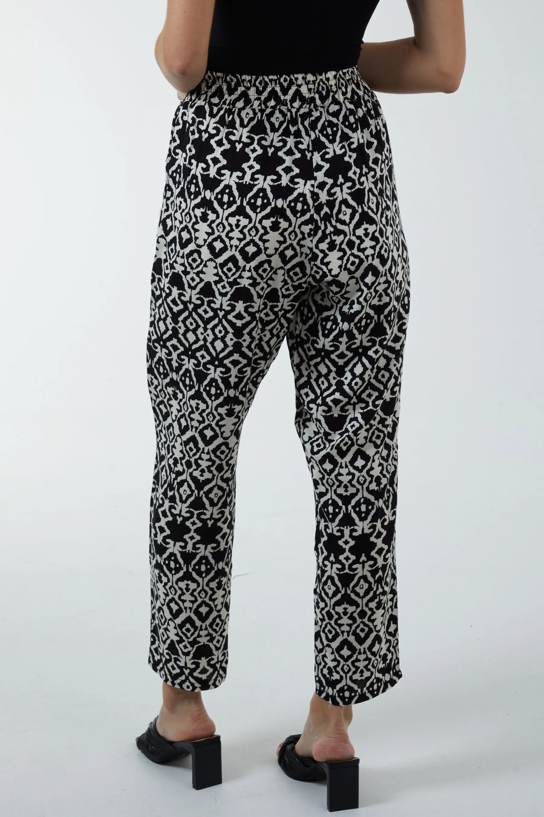 Damask Capri Trousers