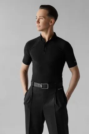 Danza Polo Men's Practice Shirt Massimo with Collared Neck Pra 1255