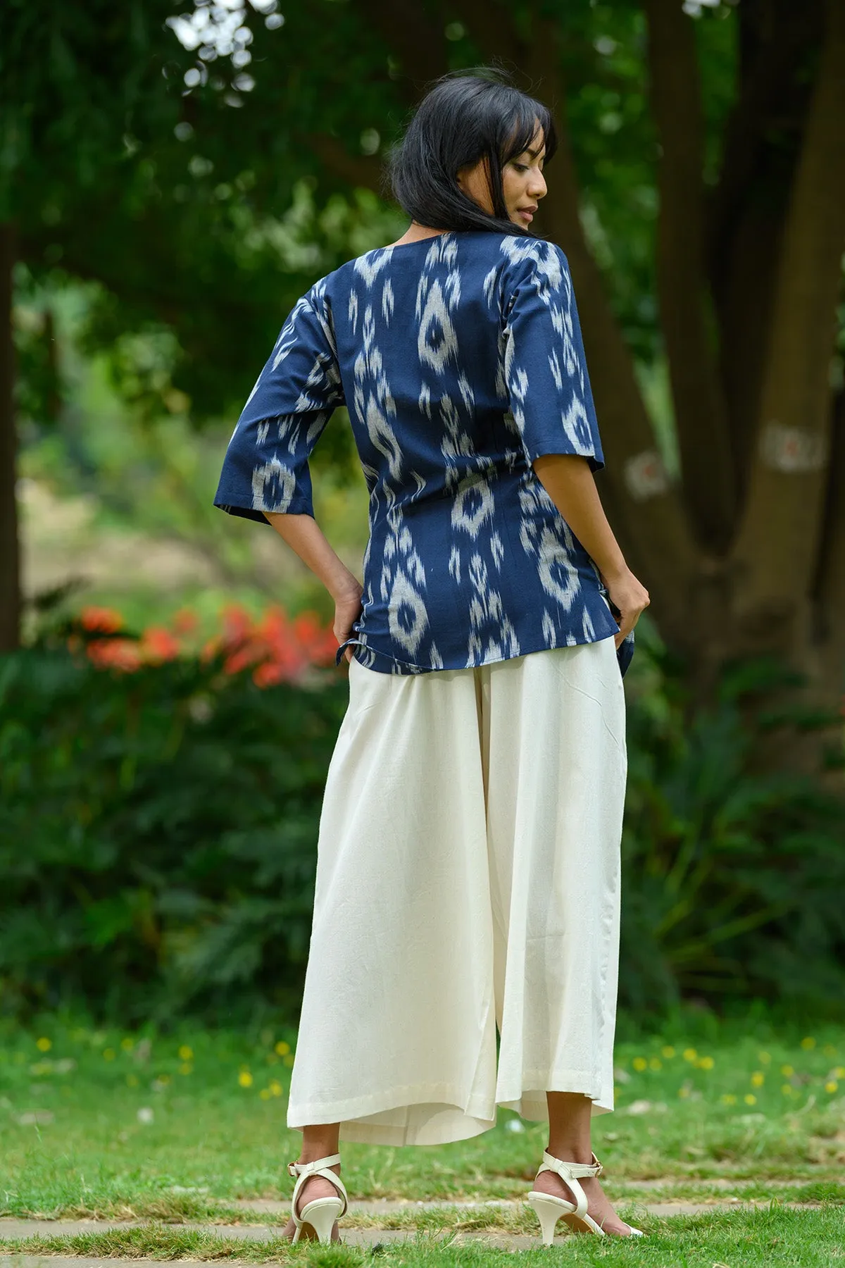 Dharti Co-ord Set - Blue