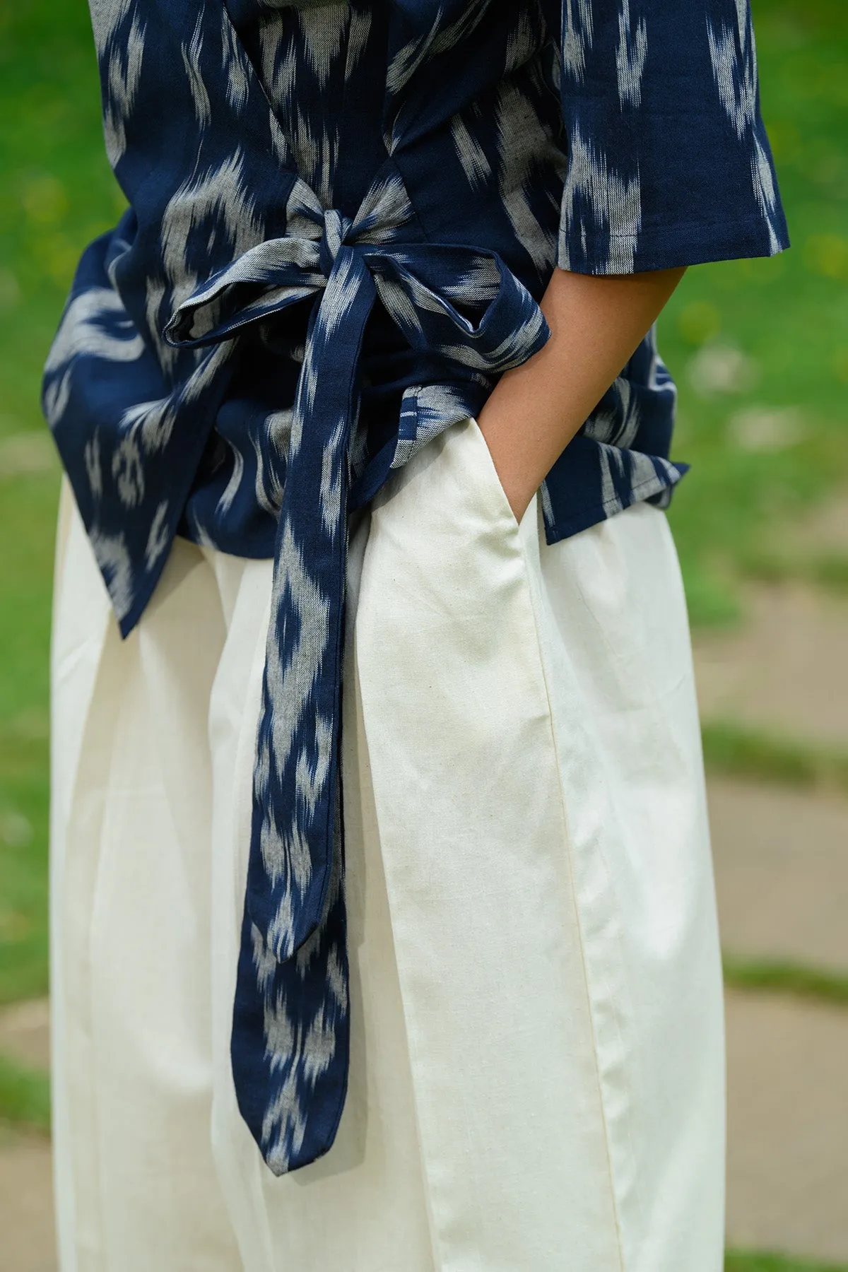 Dharti Co-ord Set - Blue