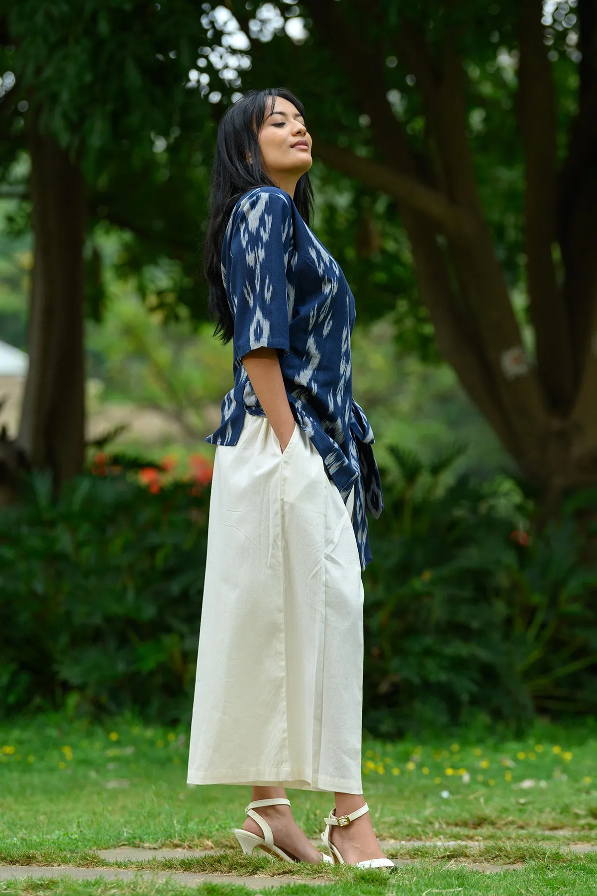 Dharti Co-ord Set - Blue