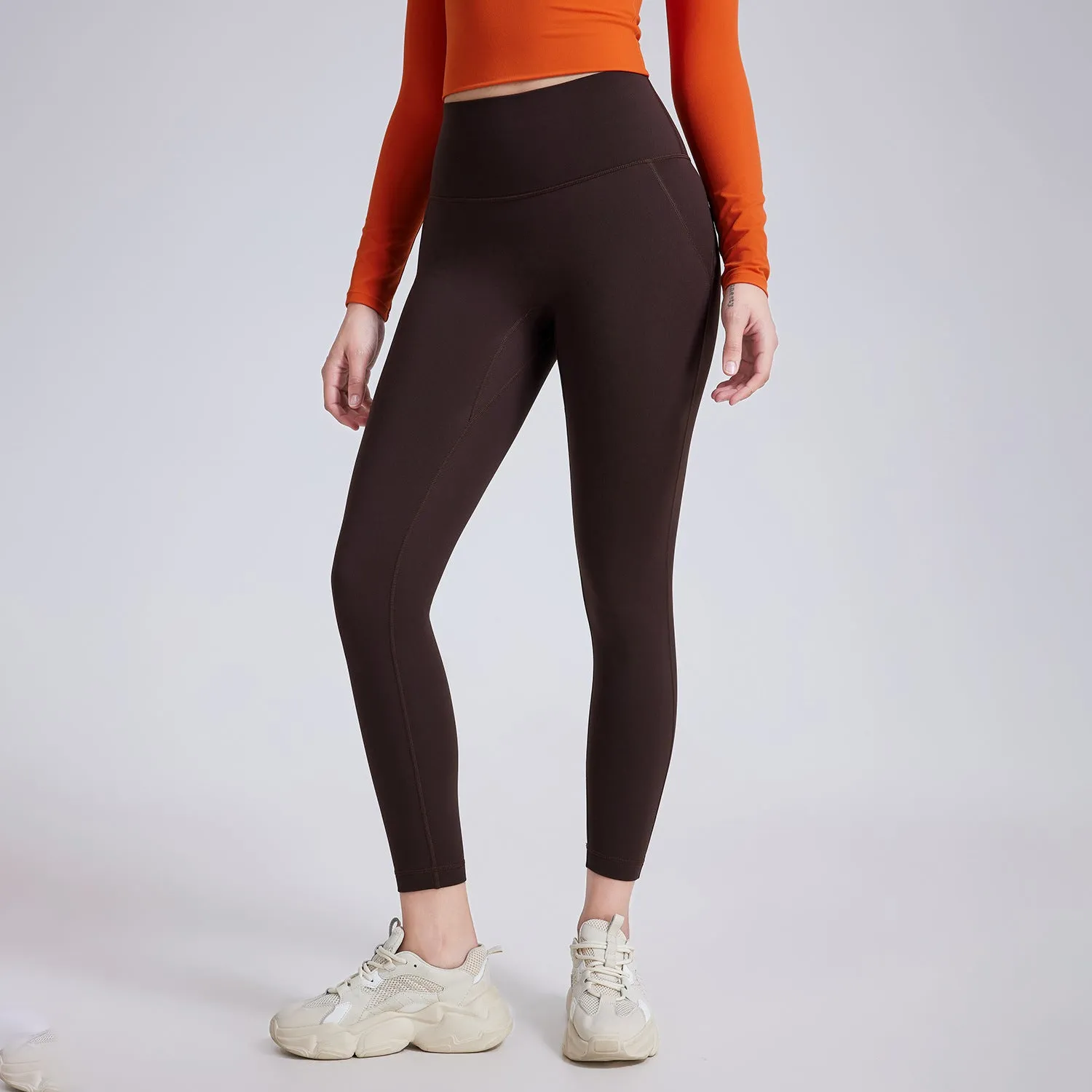 European And American Wear-free Underwear Seamless Nude Feel Yoga Pants