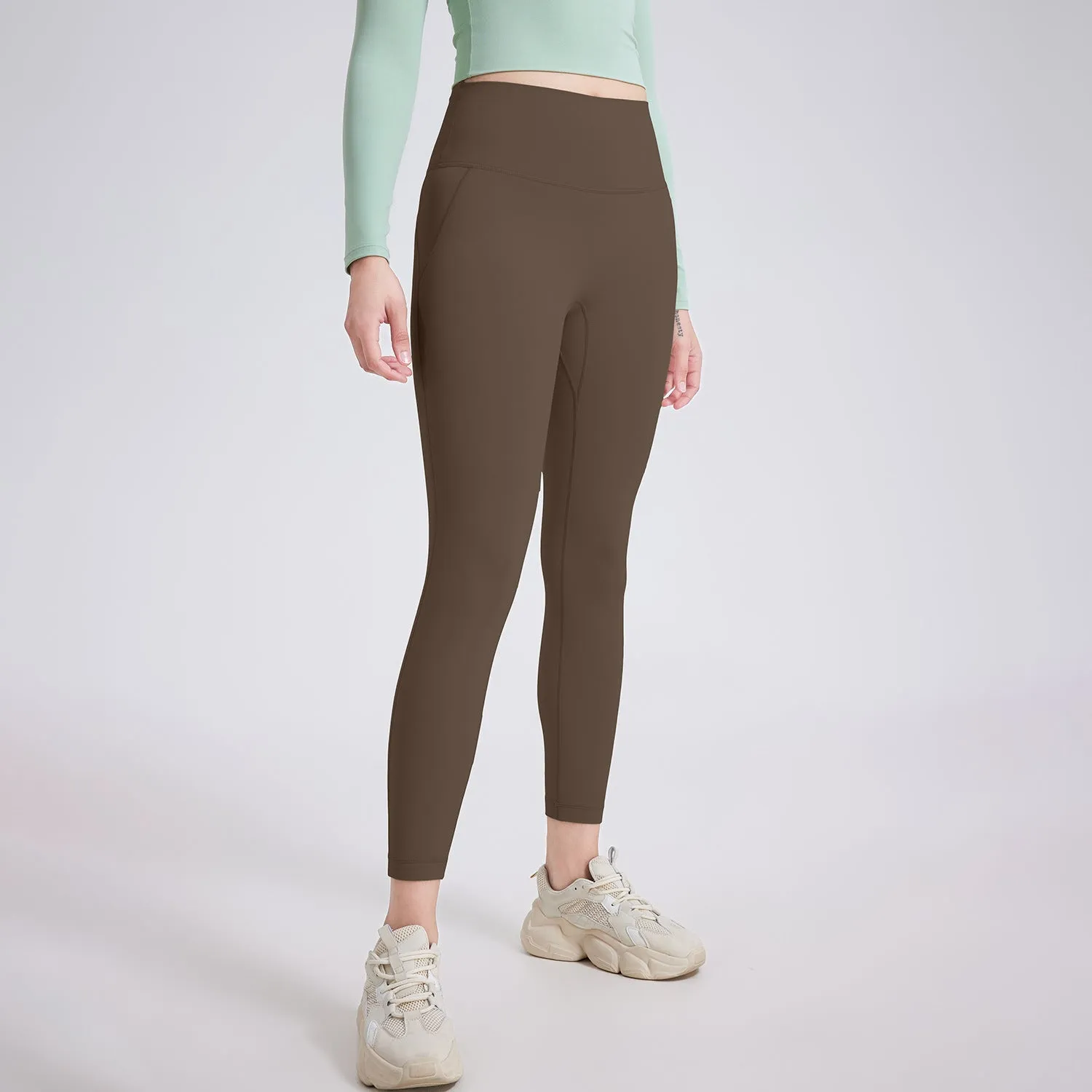 European And American Wear-free Underwear Seamless Nude Feel Yoga Pants