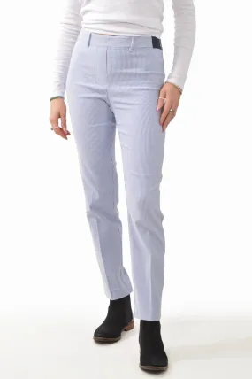Fine Stripe Stretch Trousers
