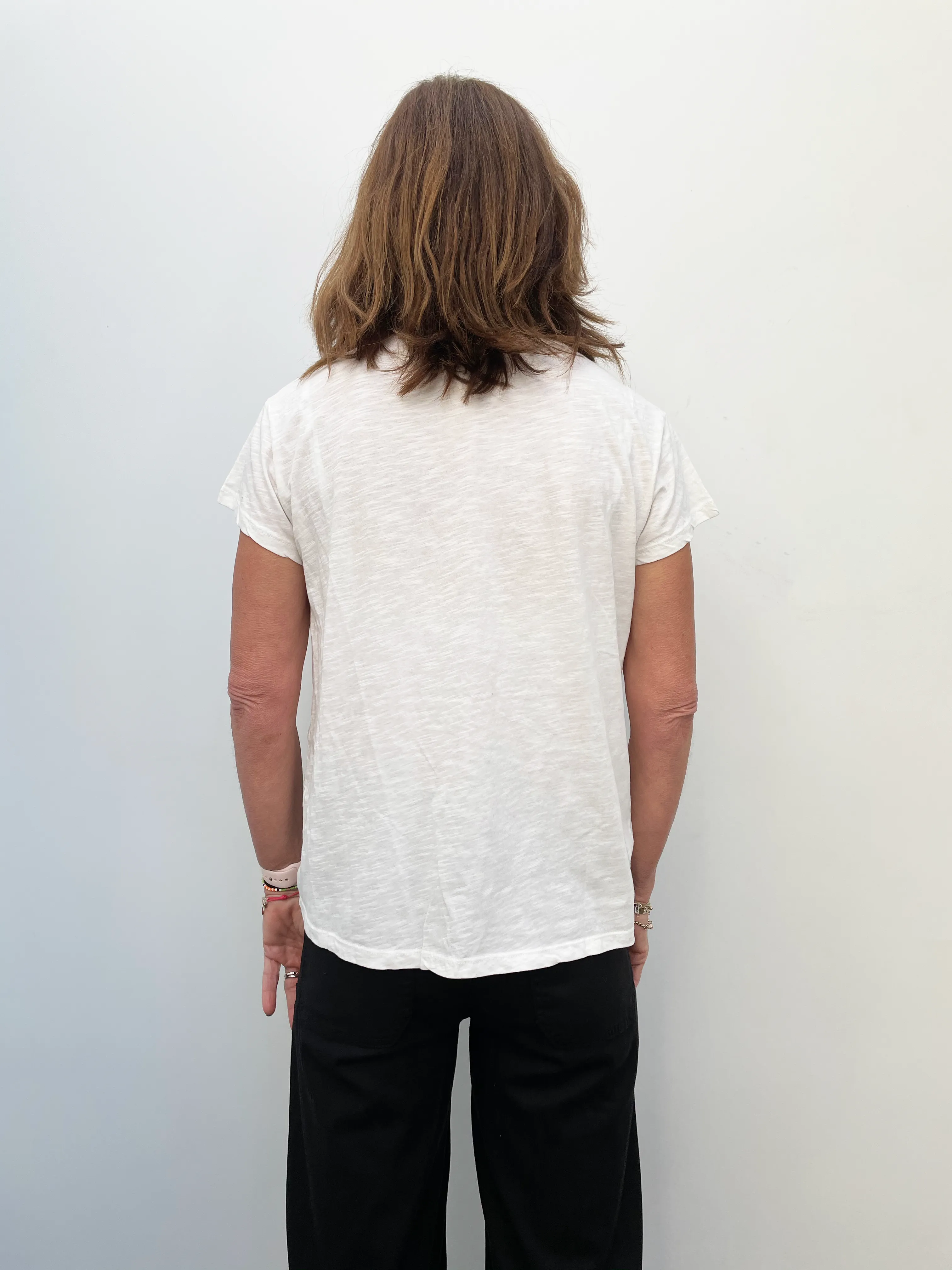 FIVE TSH2002 Tee in off white