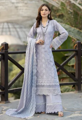 Fuchsia by Adan's Libas Unstitched 3 Piece Chikankari Lawn Collection'2023-06-Snuff