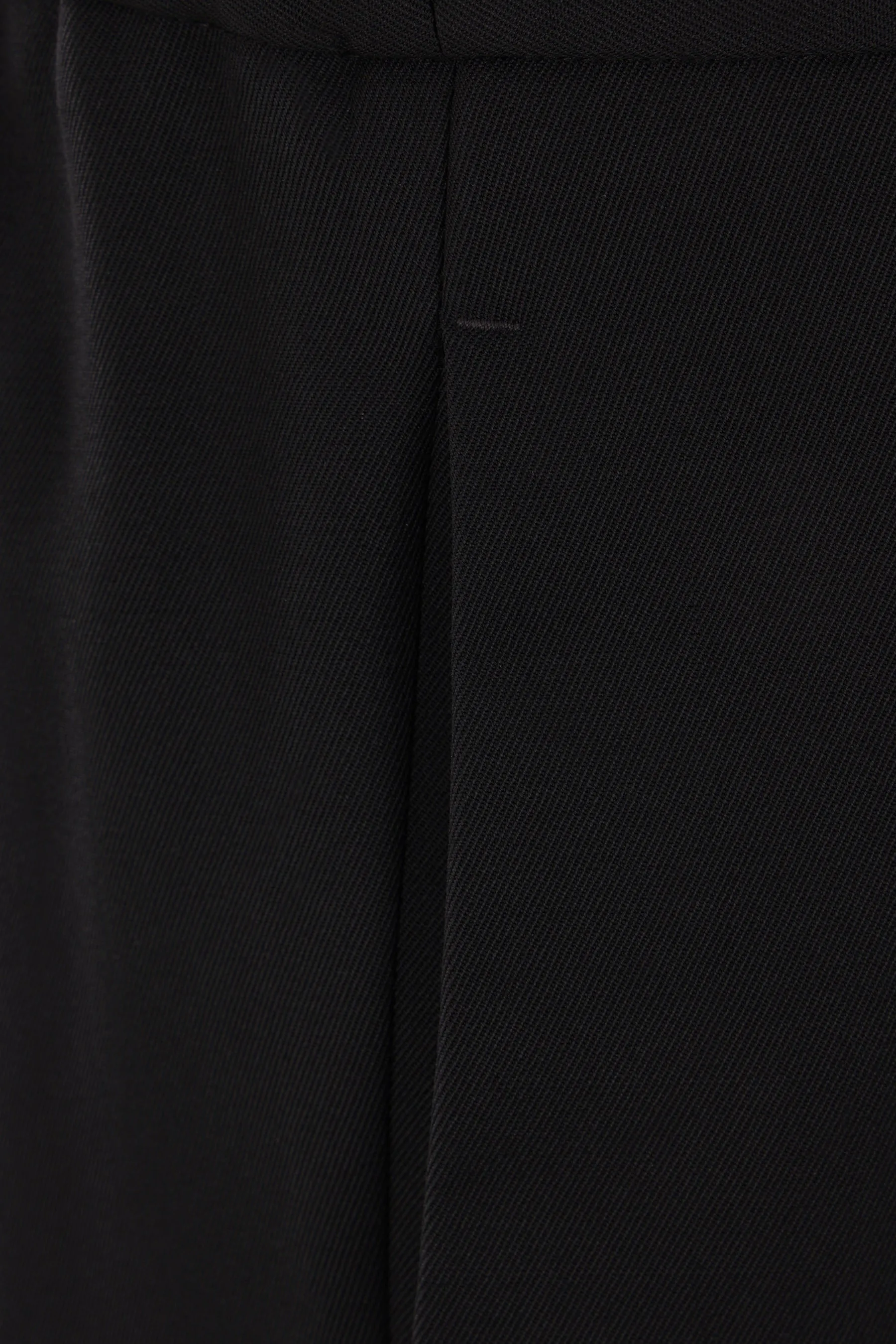 gabardine cropped trousers