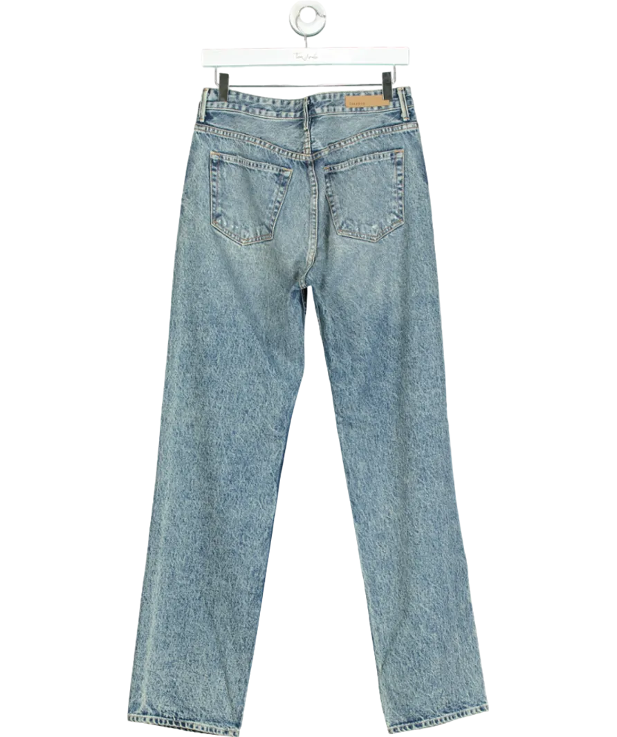 grlfrnd Blue Distressed Boyfriend Jeans W27