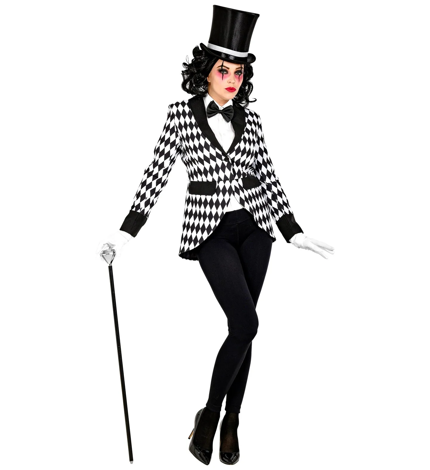 Harlequin Tailcoat Jacket Ladies