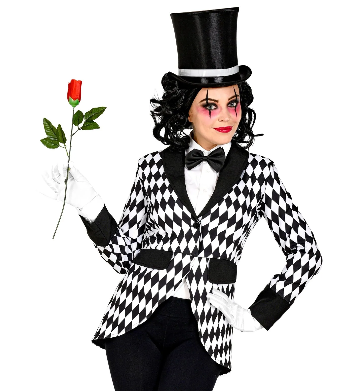 Harlequin Tailcoat Jacket Ladies