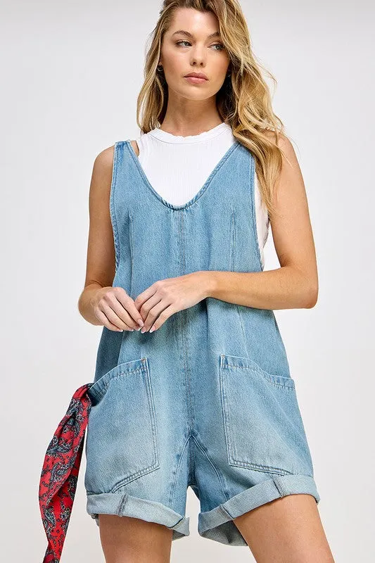 High Roller Loose Fit Romper