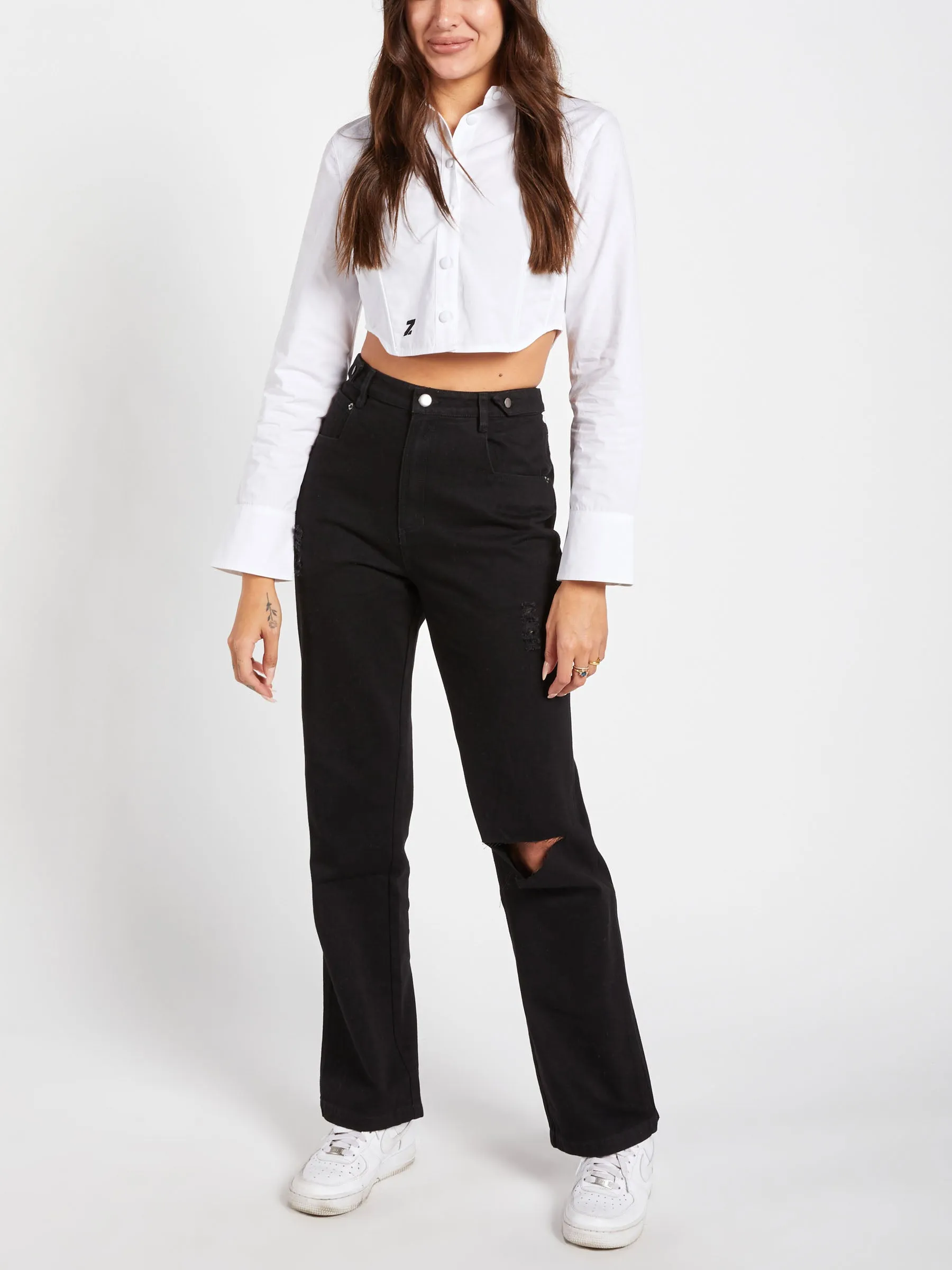 High Waisted Jeans