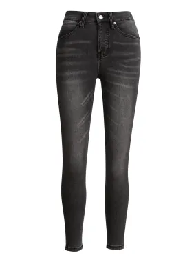 High-Waisted Skinny Jeans