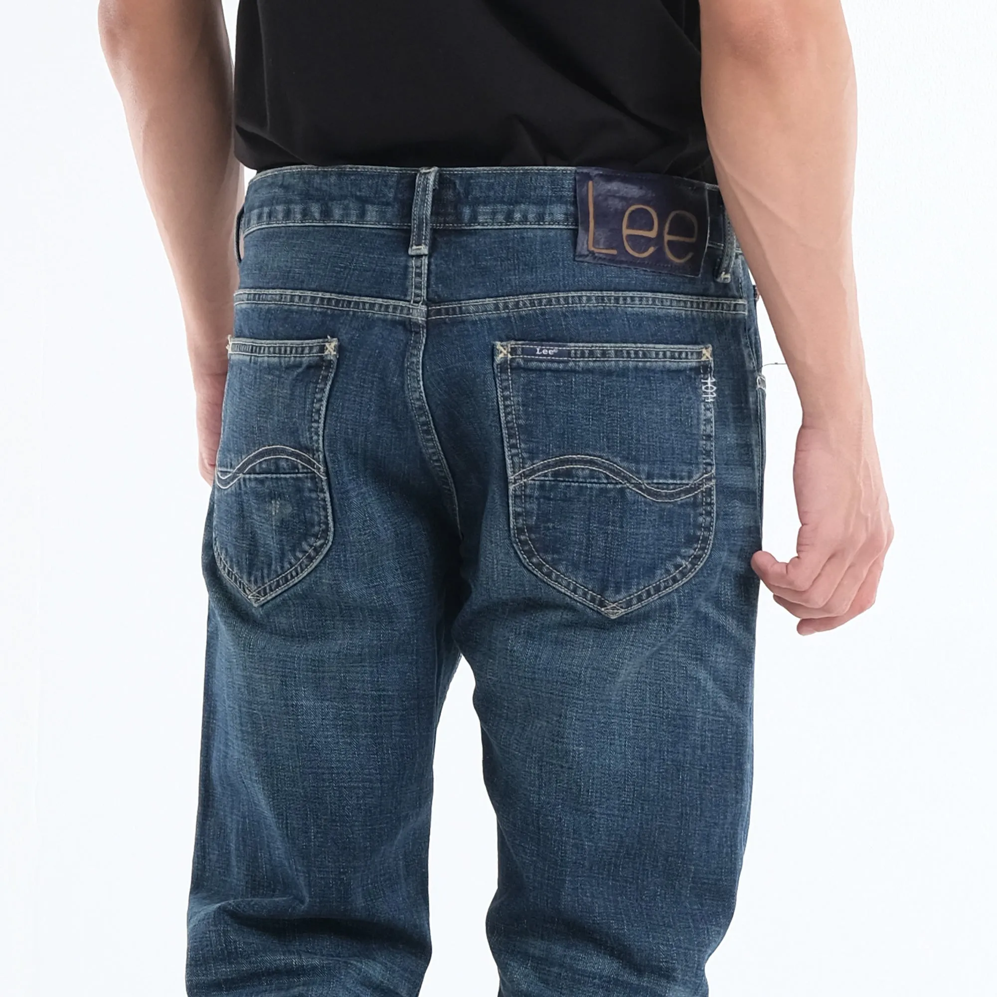 LEE MENS' 101  DENIM PANTS AUSTIN FIT IN COUNTRY ROAD
