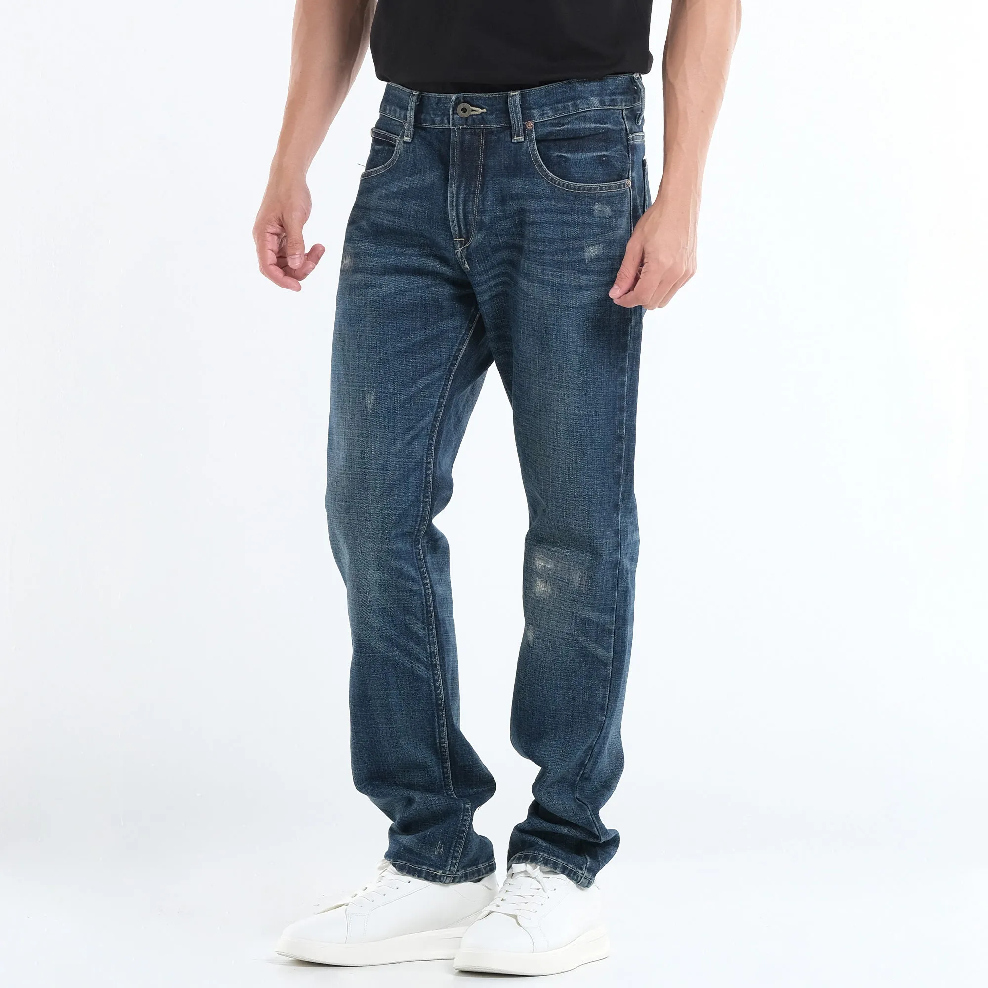 LEE MENS' 101  DENIM PANTS AUSTIN FIT IN COUNTRY ROAD