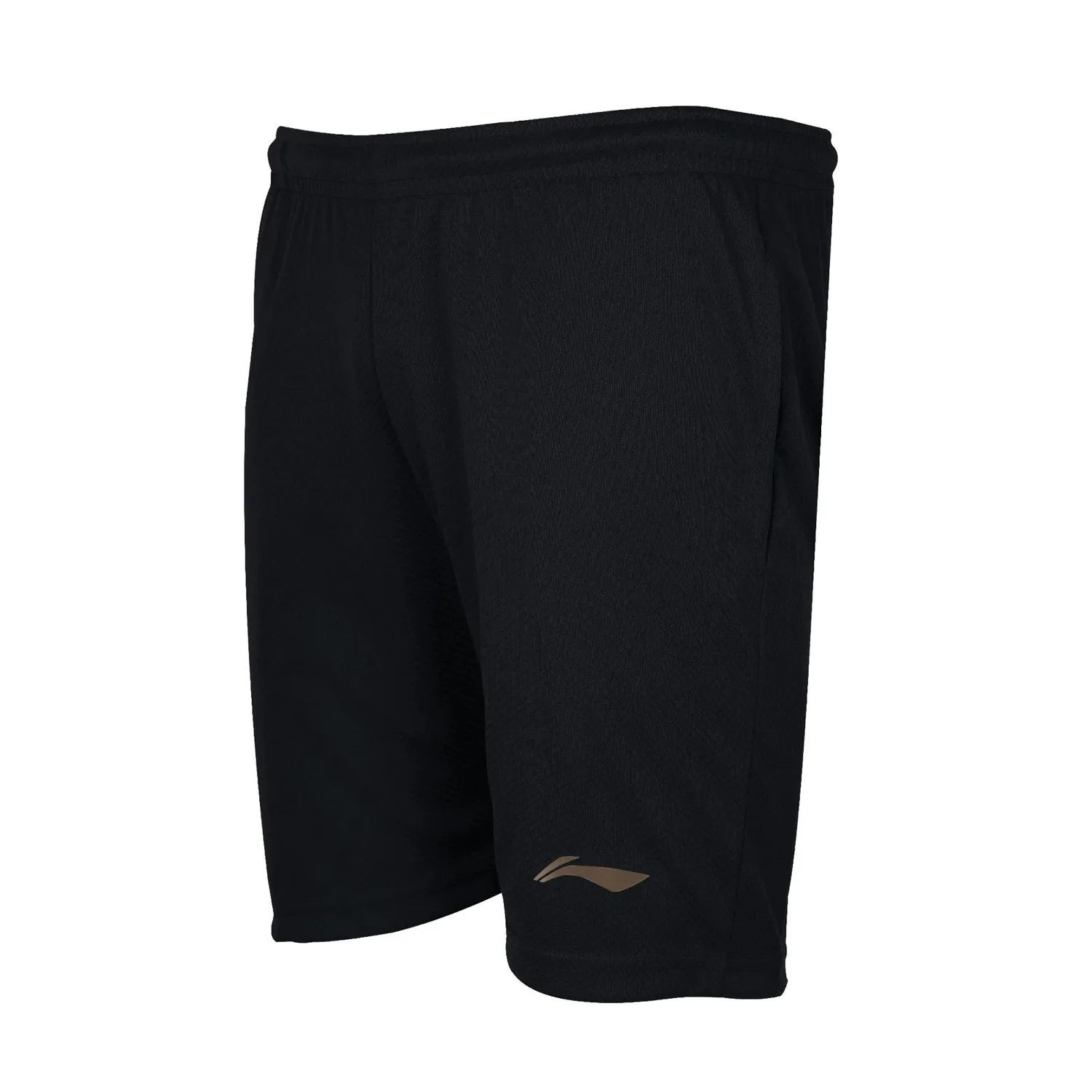 Li-Ning AKSN745-7 Junior Badminton Shorts - Black/Gold