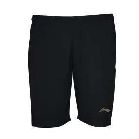 Li-Ning AKSN745-7 Junior Badminton Shorts - Black/Gold