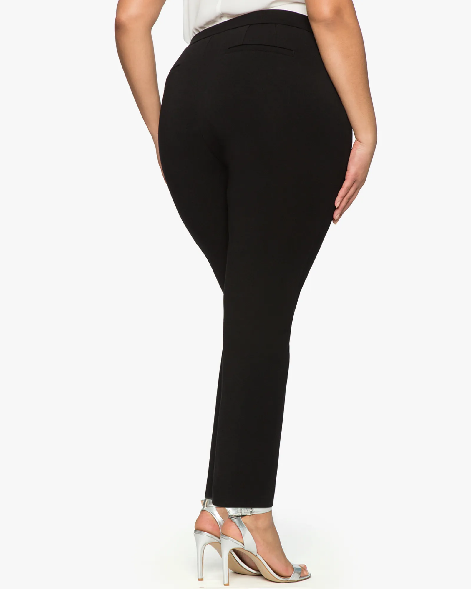 Long Shannon Stretch Trouser | Black