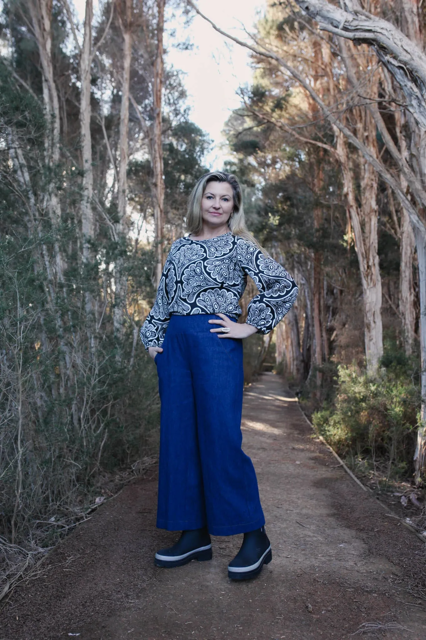 Lottie Culotte - Organic Denim