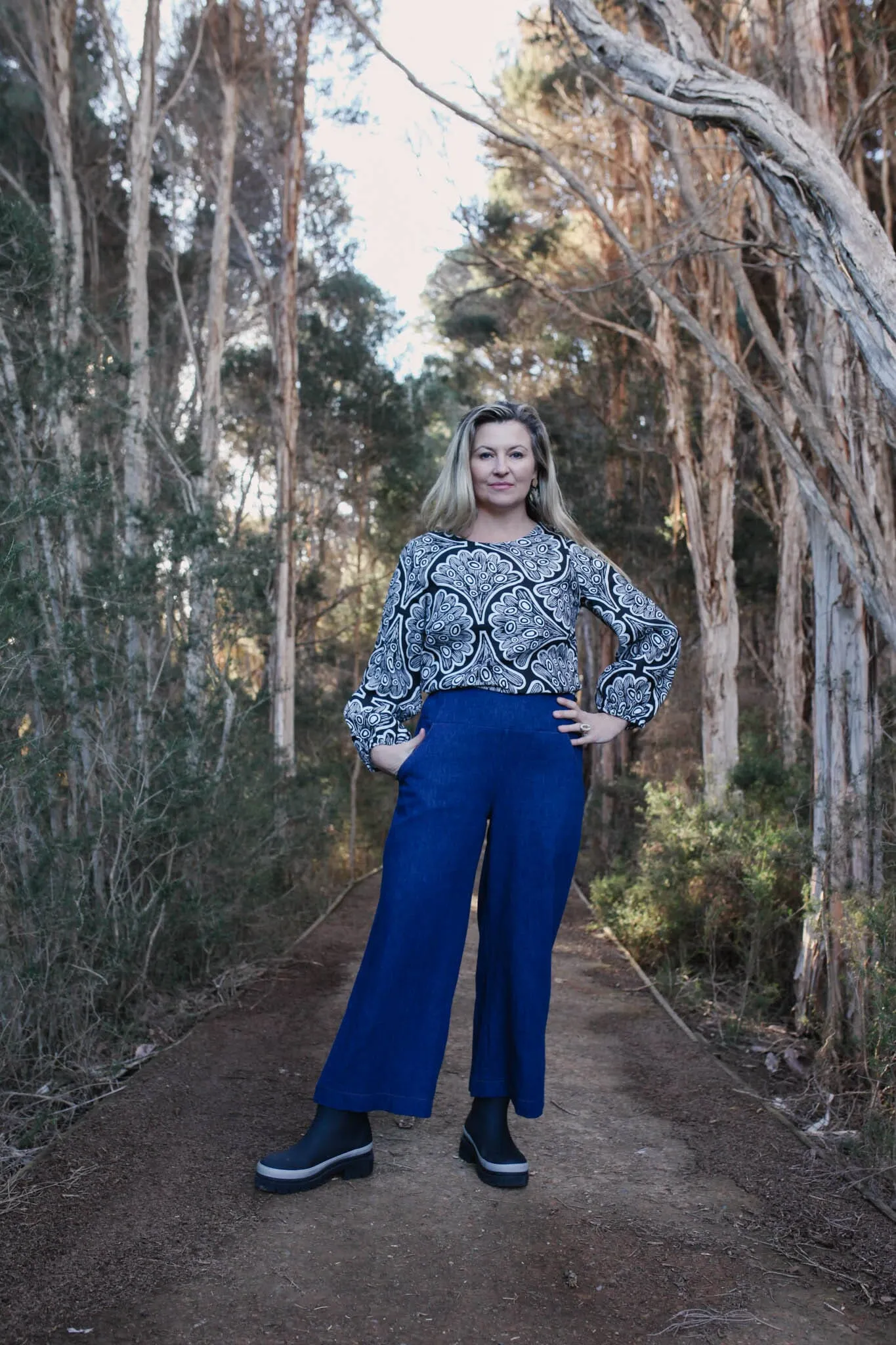 Lottie Culotte - Organic Denim
