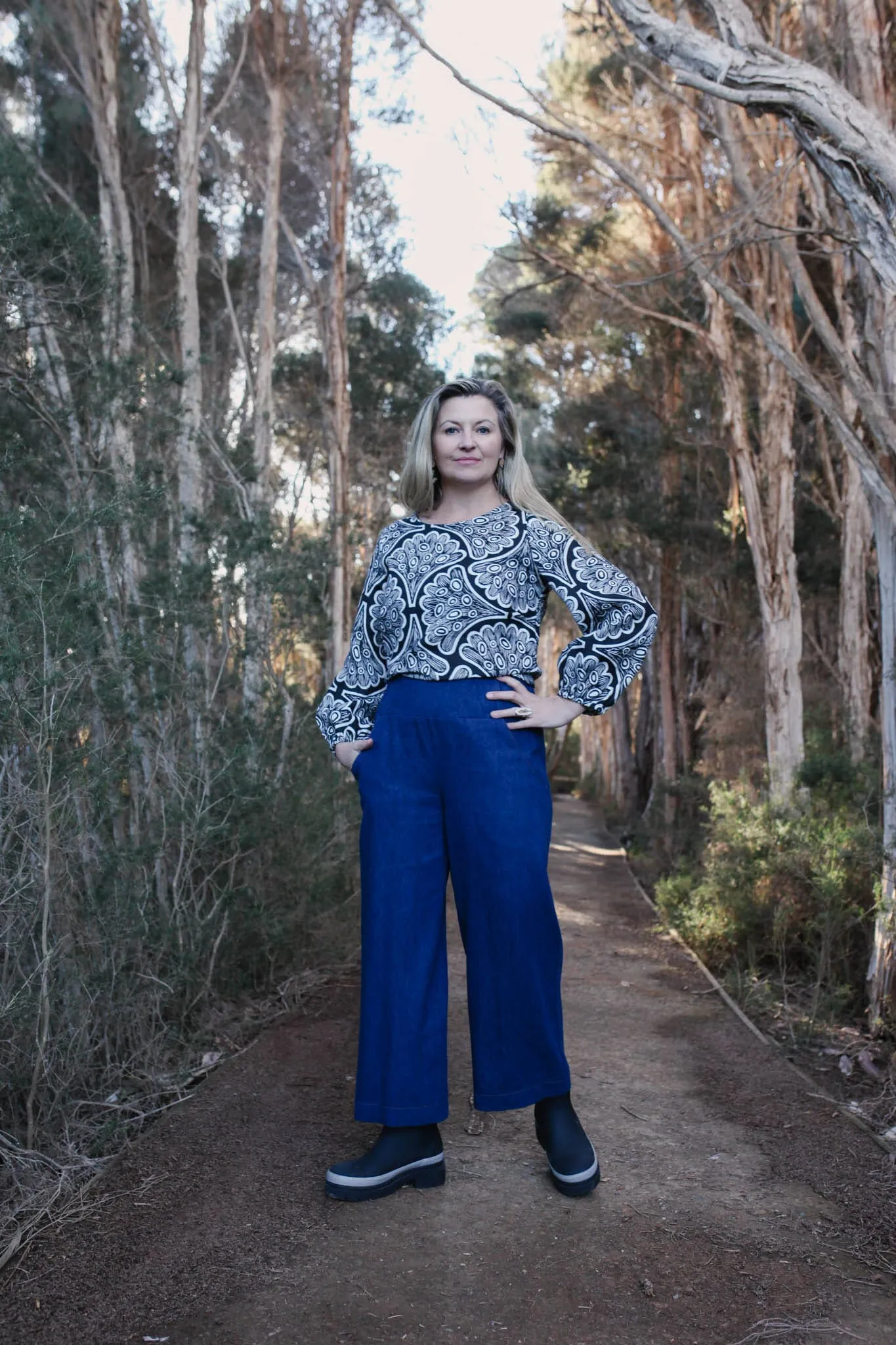 Lottie Culotte - Organic Denim