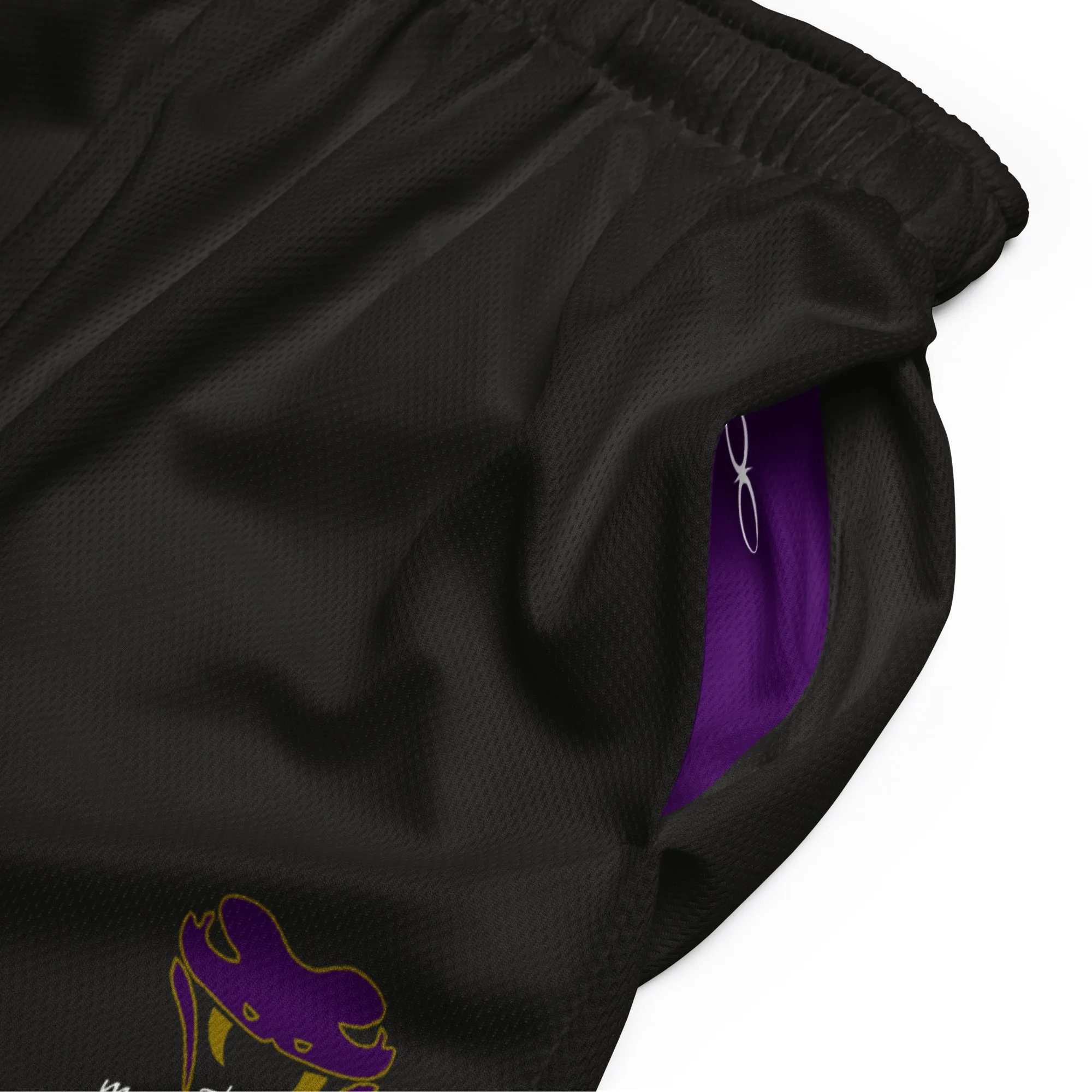 Men's Sports Legend And Icon Theme Mesh Basketball Shorts
