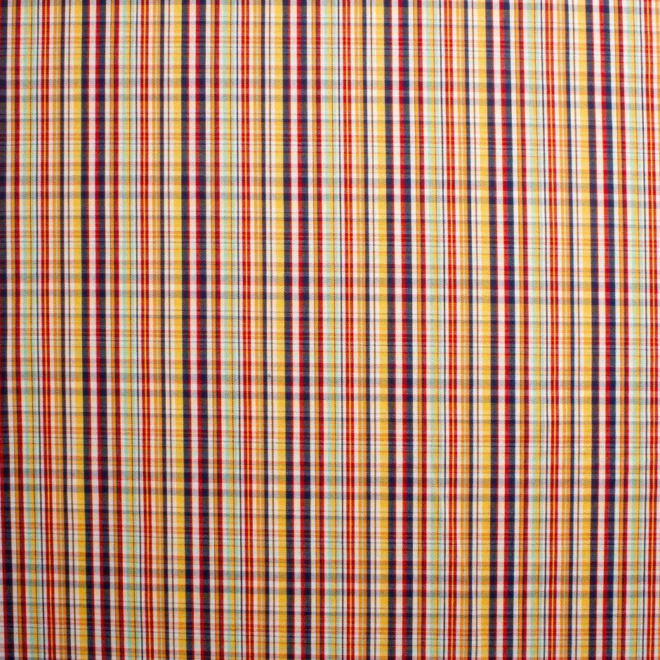 Multi-Coloured Checkered Pure Cotton Shirting