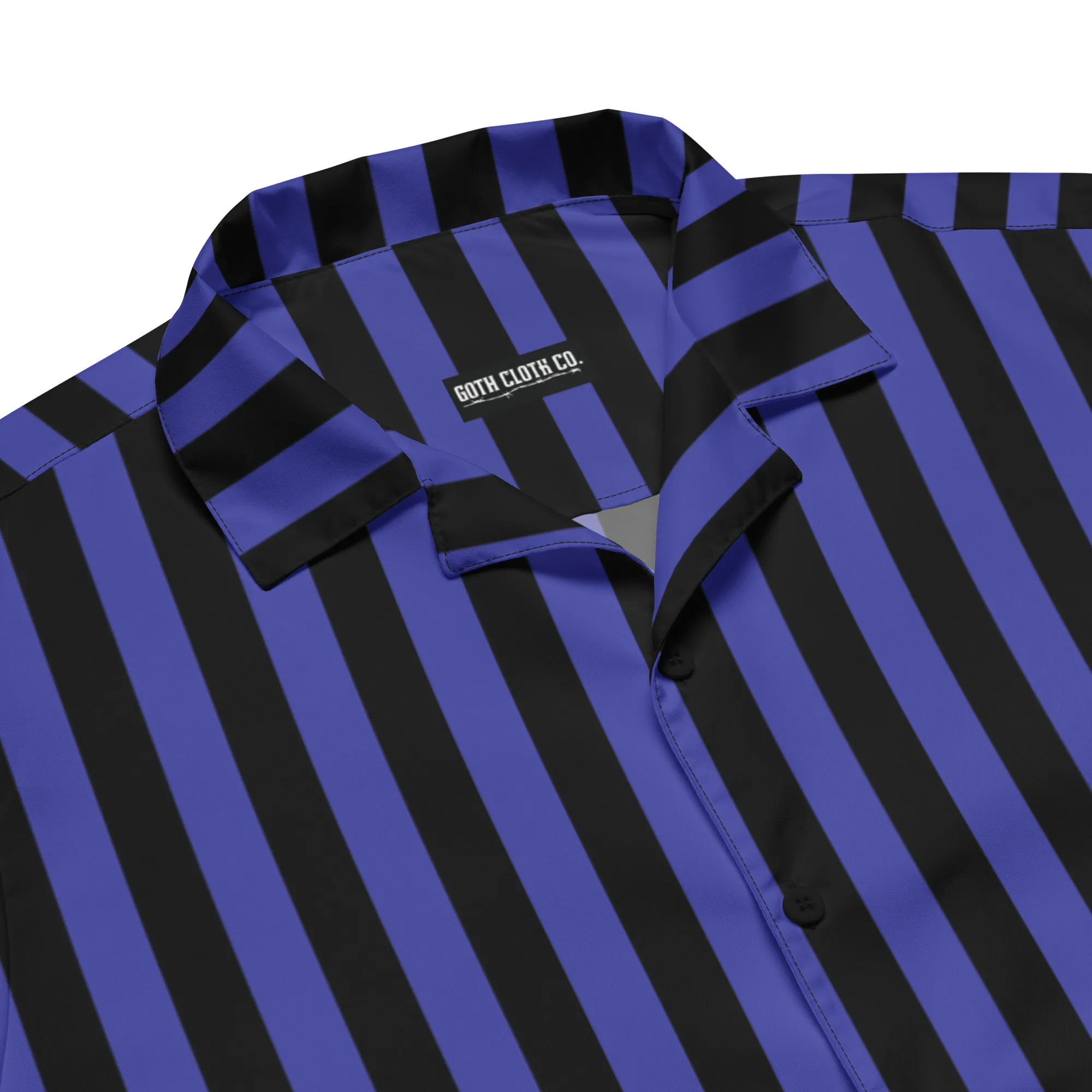 Nevermore Days Striped Button-Up Shirt