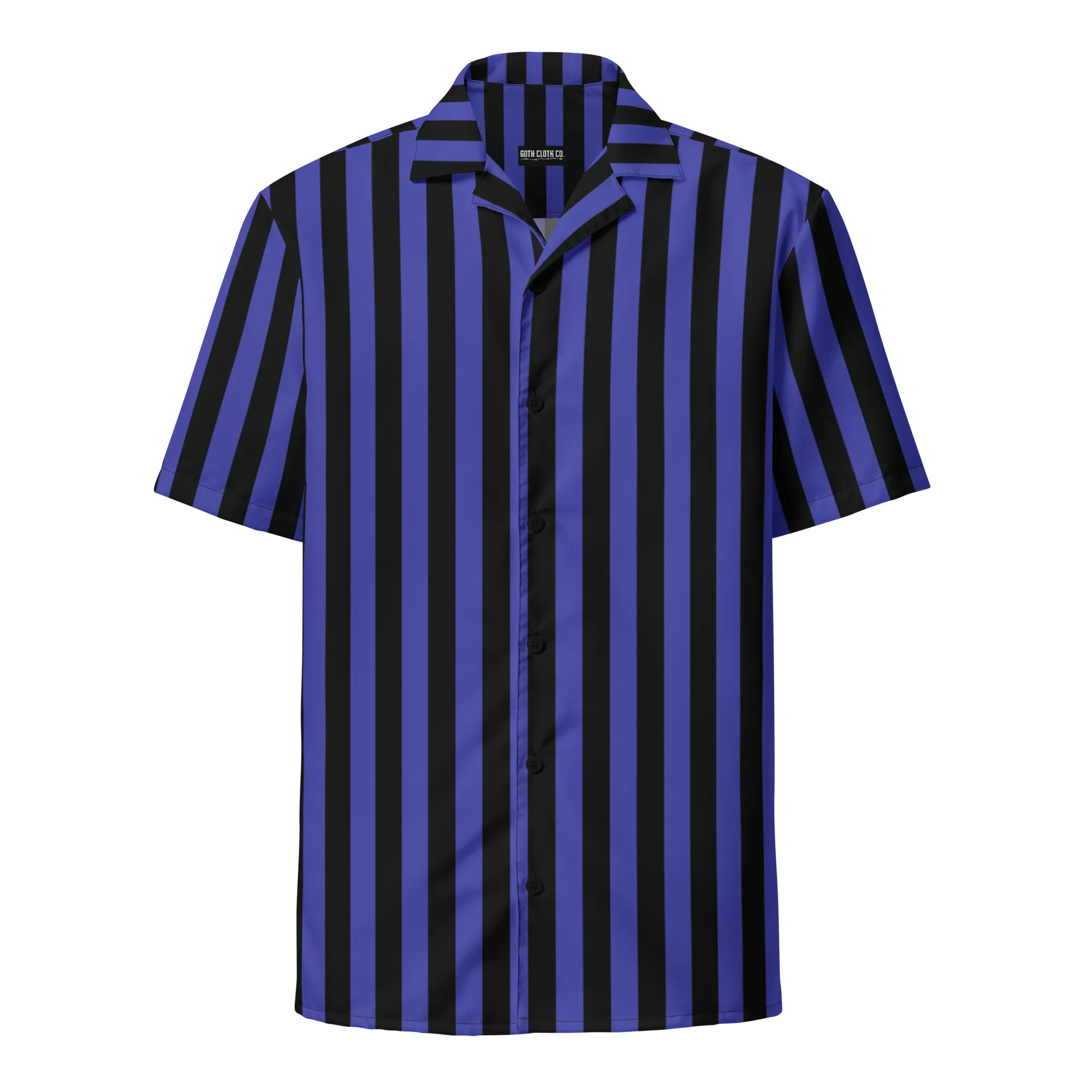 Nevermore Days Striped Button-Up Shirt