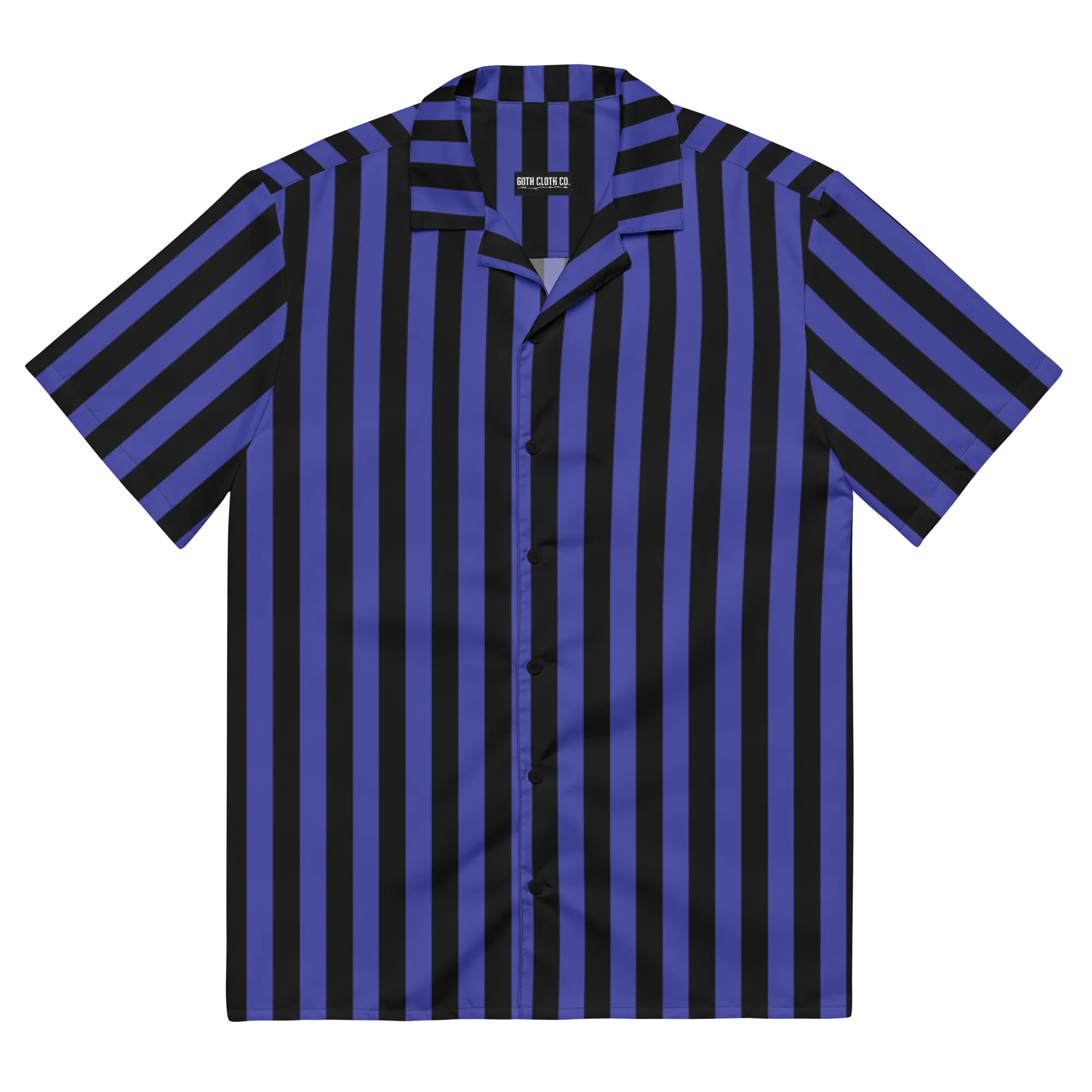 Nevermore Days Striped Button-Up Shirt