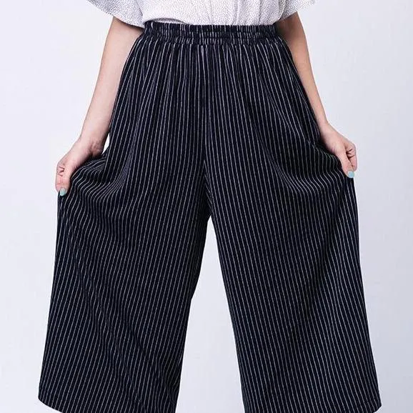 Ninni Elastic Waist Culottes Pattern