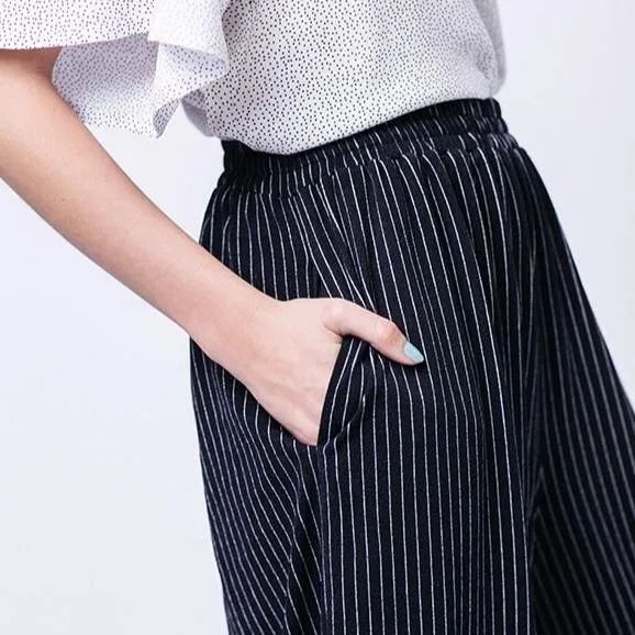 Ninni Elastic Waist Culottes Pattern