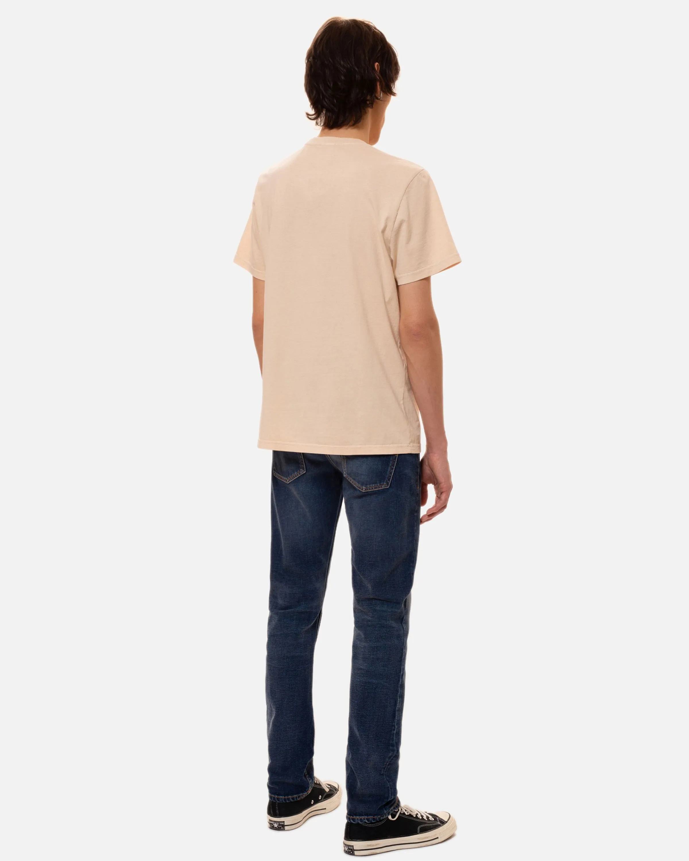 Nudie Lean Dean Slim Tapered Mens Jeans - Troubled Sea
