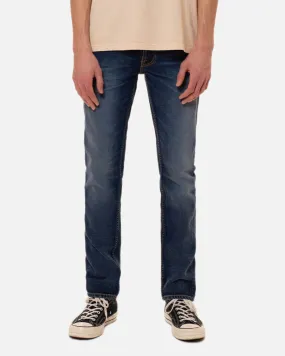 Nudie Lean Dean Slim Tapered Mens Jeans - Troubled Sea
